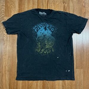 Easyriders Limited Edition Archives Affliction Biker T-Shirt Mens XL Black USA